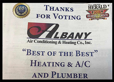 albany air readers choice award